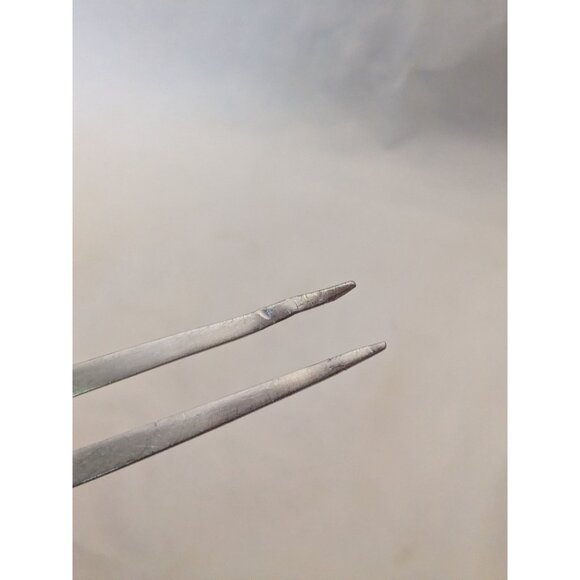 Vintage Signature Meat Fork 11 3/4" Wood Handle Stainless Steel USA - Picture 8 of 9